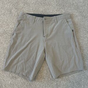 Vuori Men's Gray Flat Front Shorts